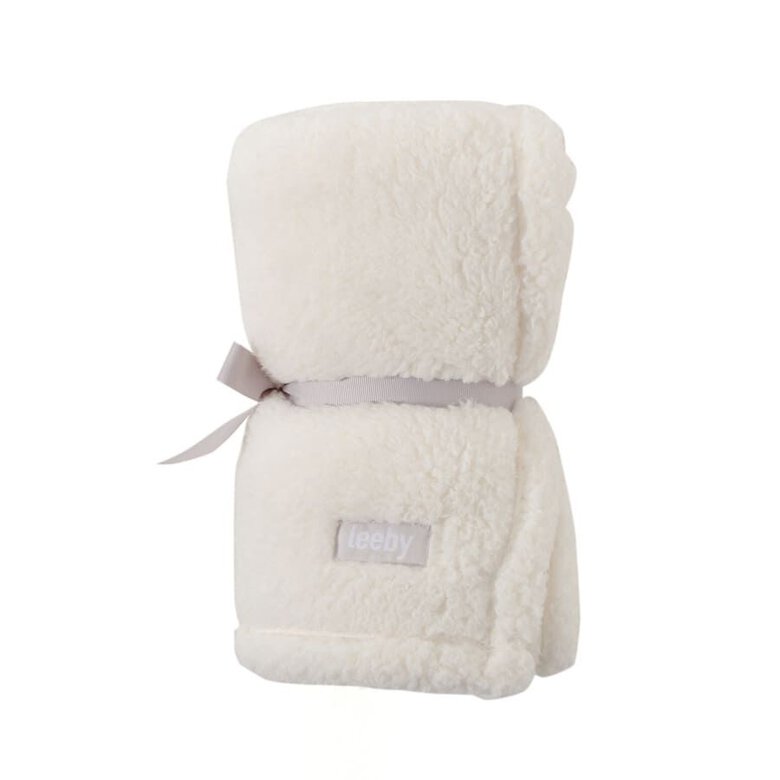 Leeby Manta Suave de Pelo Branco para gatinhos,  Imagem número 4 Leeby Manta Suave de Pelo Branco para gatinhos, , large Imagem número 4