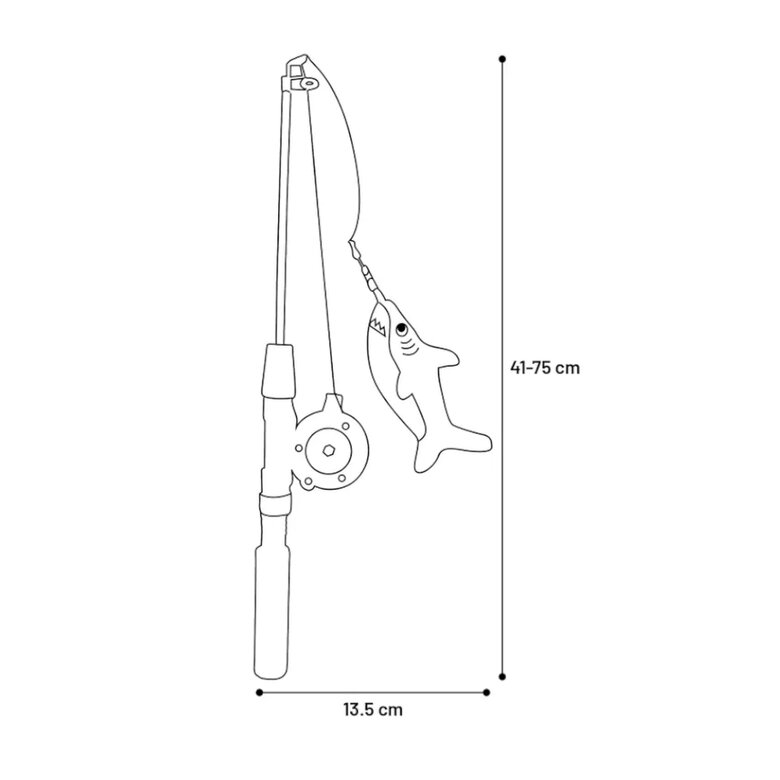 Flamingo Rodney Cana com tubarão para gatos,  Imagem número 5 Flamingo Rodney Cana com tubarão para gatos, , large Imagem número 5