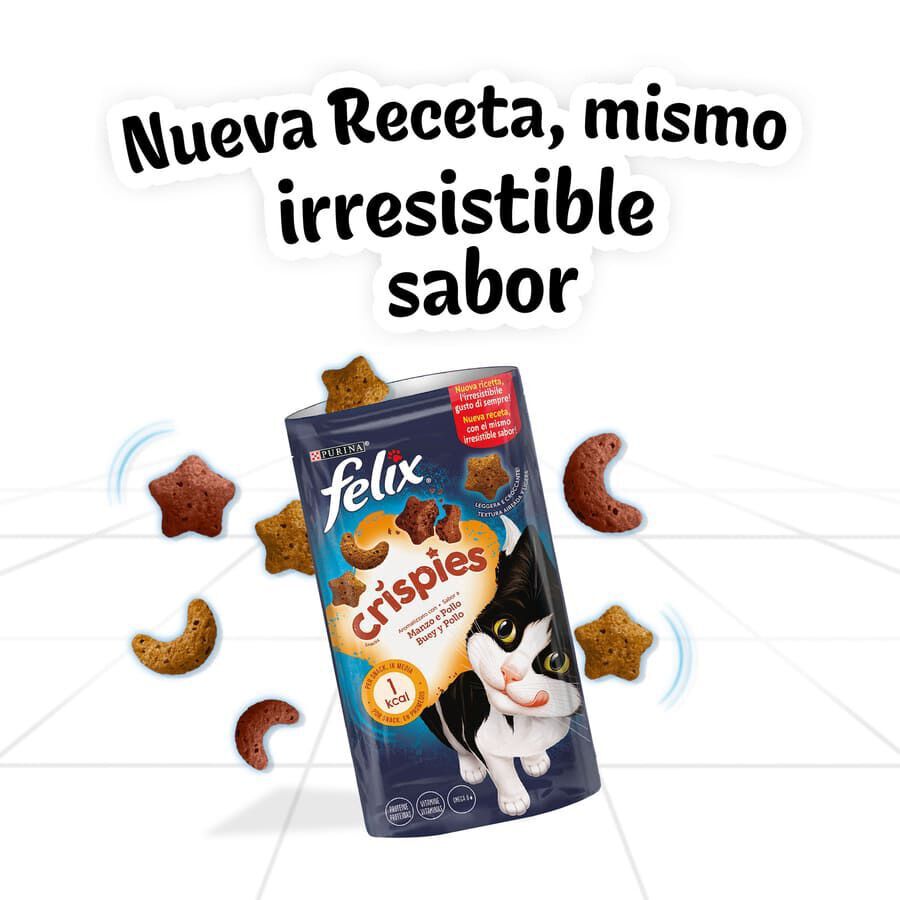 45 g Felix Biscoitos Crispies Salm&atilde;o e Truta para gatos, , large Imagem n&uacute;mero 4