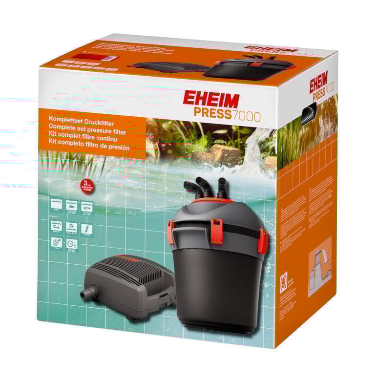 Filtro prensa Eheim com bomba para lagos,  Imagem número 1 Filtro prensa Eheim com bomba para lagos, , large Imagem número 1