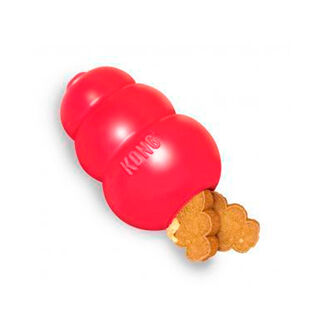 Kong Classic portaguloseimas vermelho para cães