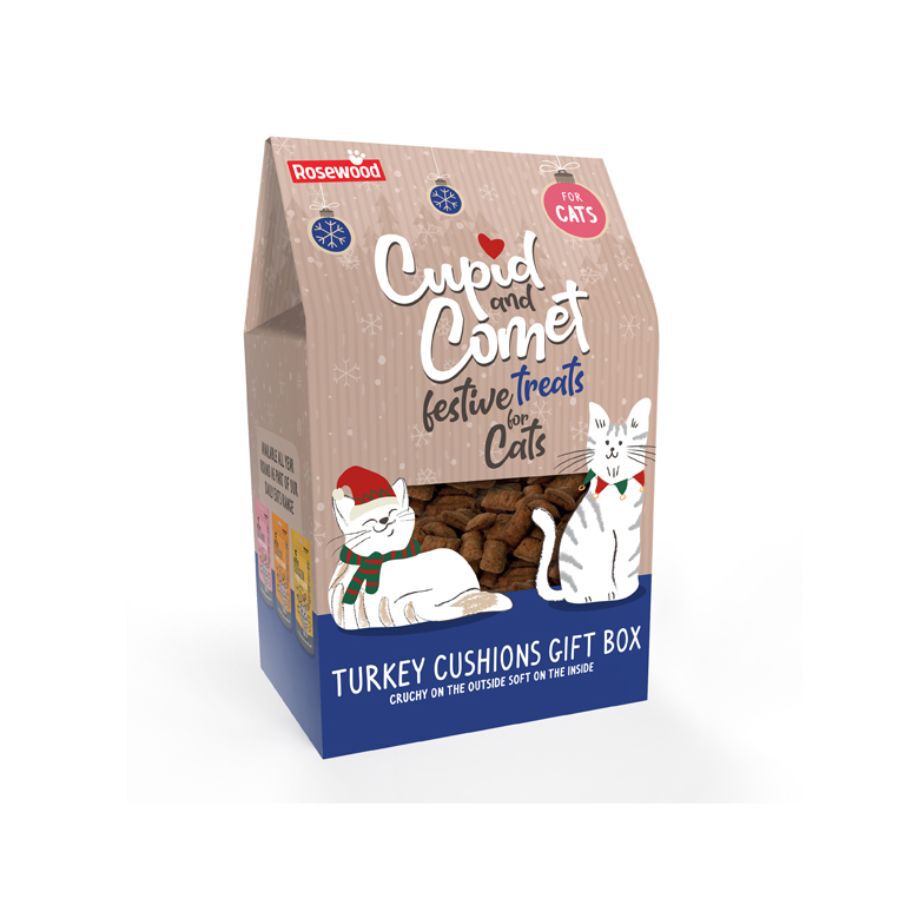 180 g Rosewood Cupid & Comet Biscoitos de peru para gatos, , large Imagem n&uacute;mero 1