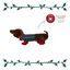 Wonder Christmas C&atilde;o Salsicha XL Peluche para c&atilde;es, , large Indicador imagem n&uacute;mero 4