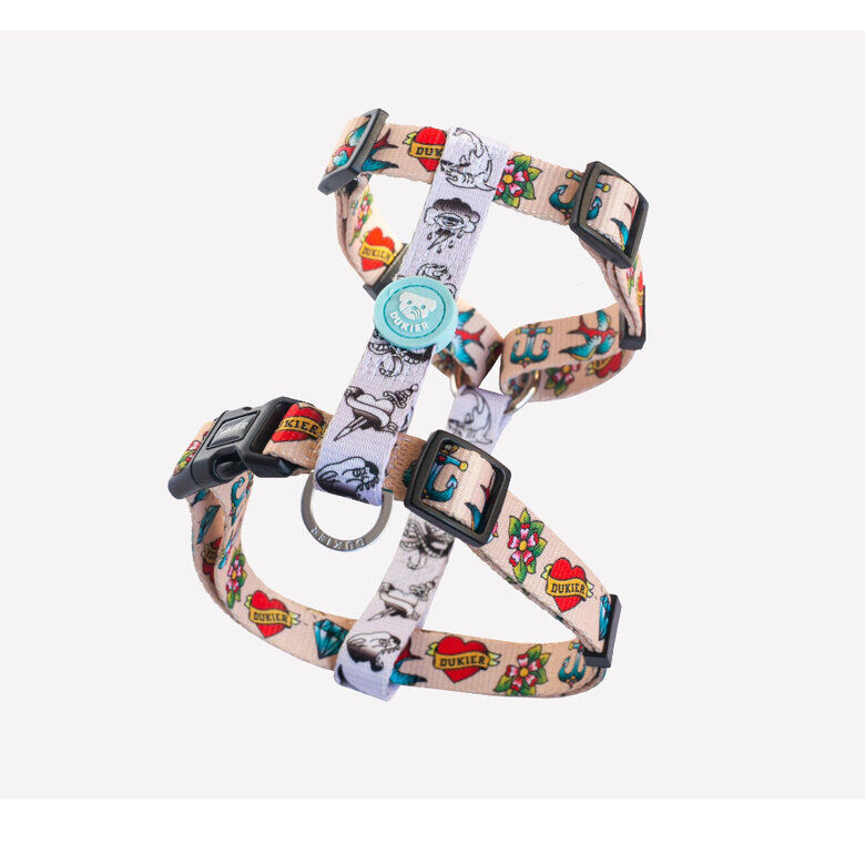 Dukier Cl&aacute;ssico Peitoral com Estampado de Tatuagem para c&atilde;es , , large Imagem n&uacute;mero 1