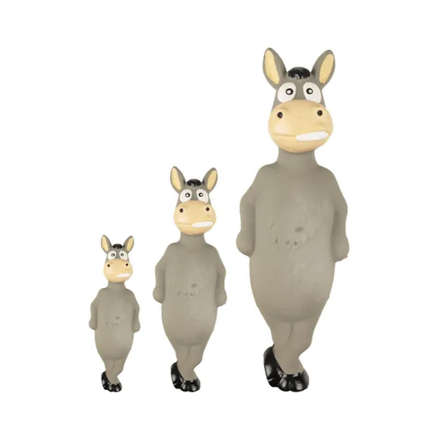 Flamingo Squeaky Burro Cinza Brinquedo para c&atilde;es, , large Imagem n&uacute;mero 1