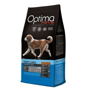 Optima Nova Puppy Large Frango ração para cães