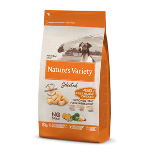 Nature's Variety Selected Adult Mini Frango ração para cães