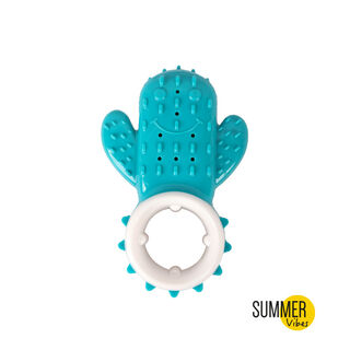 Summer Vibes Mordedor frío cactus azul para cachorros
