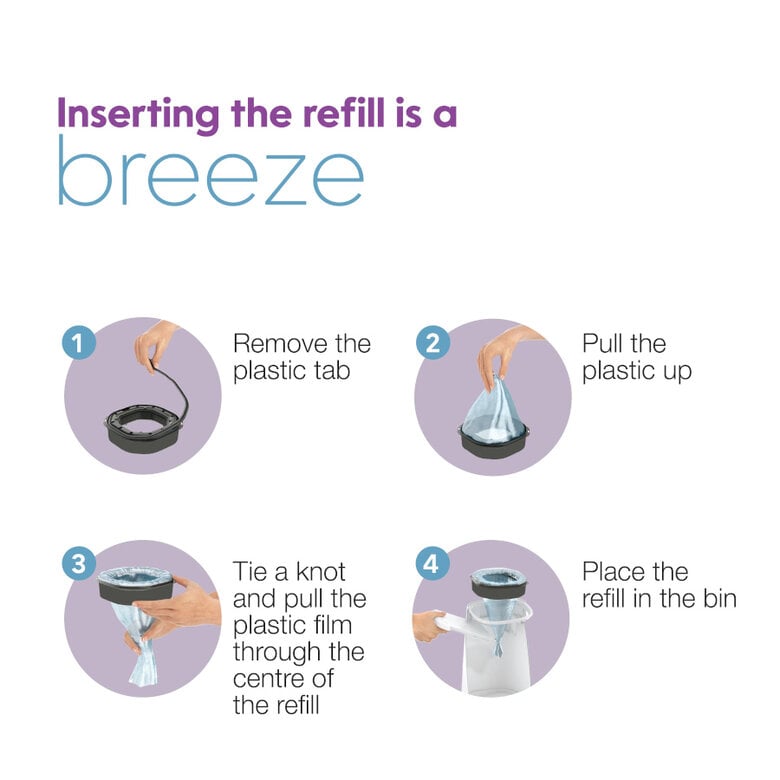 Litter Genie LitterLocker Recarga quadrado para gatos,  Imagem número 9 Litter Genie LitterLocker Recarga quadrado para gatos, , large Imagem número 9