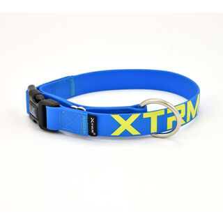X-TRM Coleira Azul em PVC para cães