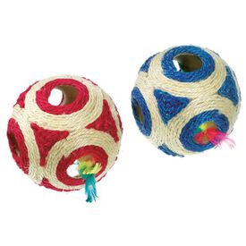 Flamingo Bola de sisal com chocalho para gatos