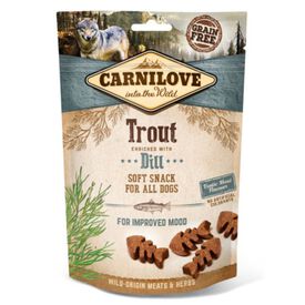 Carnilove Biscoitos Soft Truta e Aneto para cães