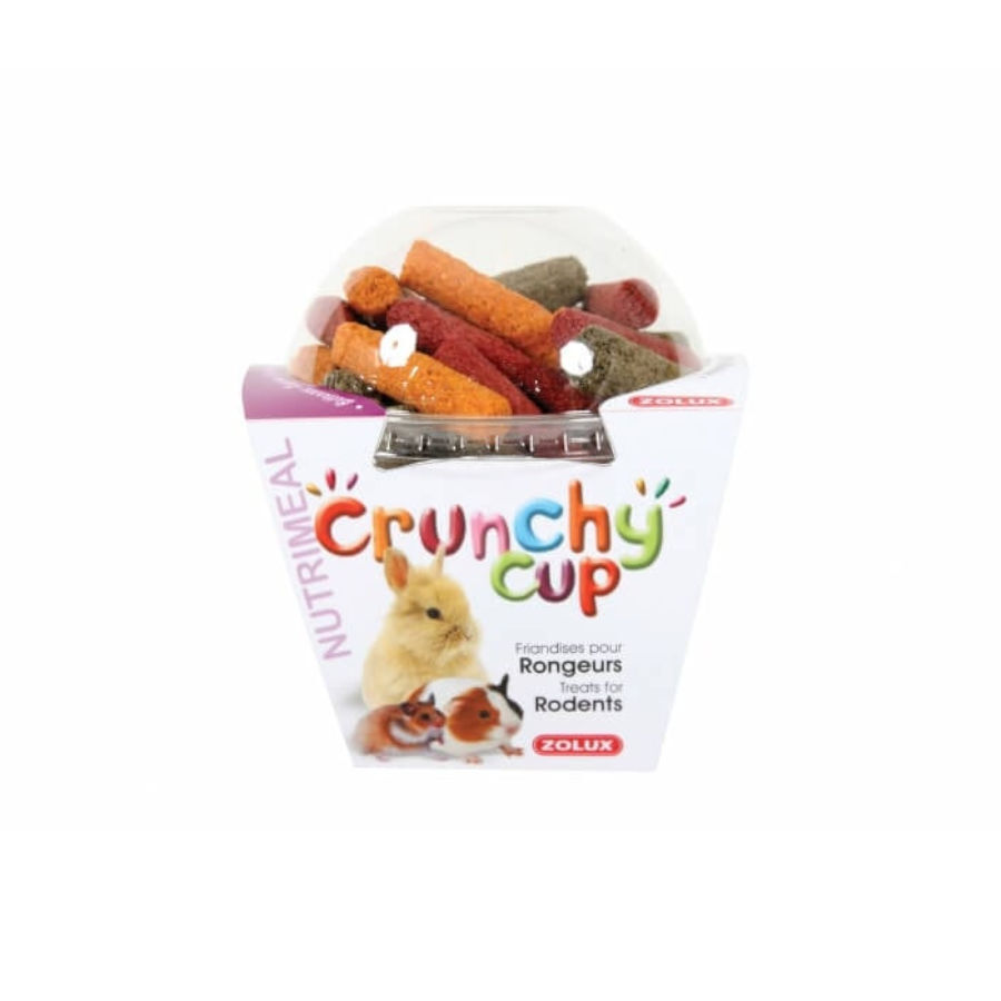 Zolux Crunchy Cup Alfafa, Beterraba e Cenoura para roedores, , large Imagem n&uacute;mero 1