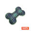 Tootoy! Tartan Bone Cuddler Blue Osso de Peluche para cães, , large Indicador imagem número 1