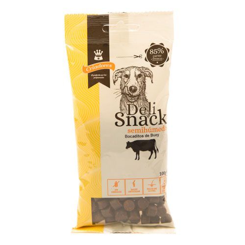 Criadores snack semih&uacute;medo de buey para perros Imagem n&uacute;mero 1