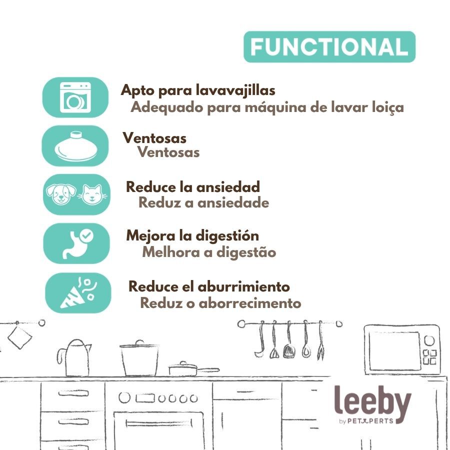 Leeby Tapete para Lamber Roxo para c&atilde;es e gatos, , large Imagem n&uacute;mero 5