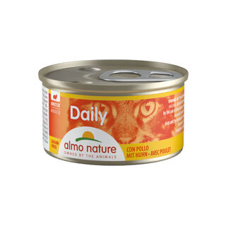 Almo Nature Daily Mousse de Frango para gatos