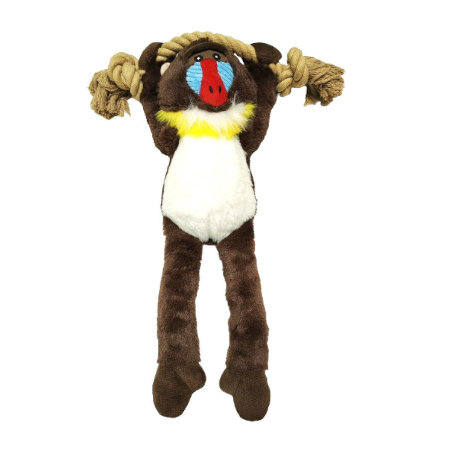 Tootoy! Comfort Hanging Monkey Cuddler peluche com som para c&atilde;es, , large Imagem n&uacute;mero 1