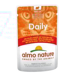 Almo Nature Daily comida húmida frango e vaca 