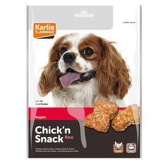 Flamingo Nuggest Karlie Frango para cães
