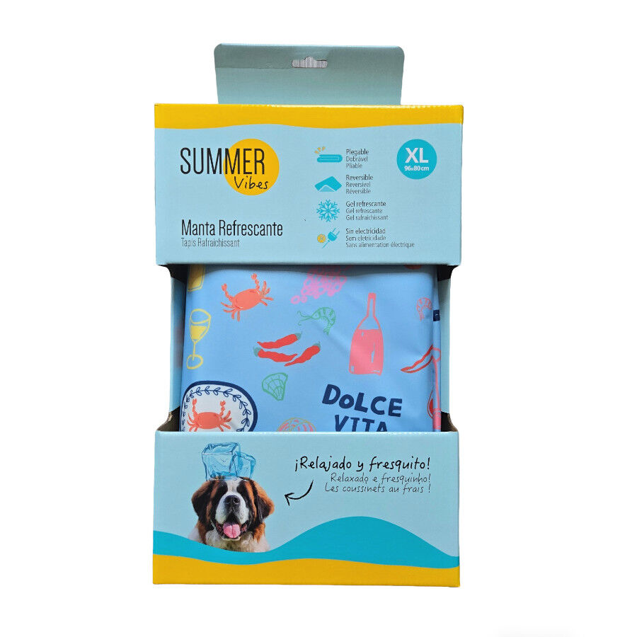 Summer Vibes Cool Mat Dolce Vita Tapete Refrescante para c&atilde;es, , large Imagem n&uacute;mero 5
