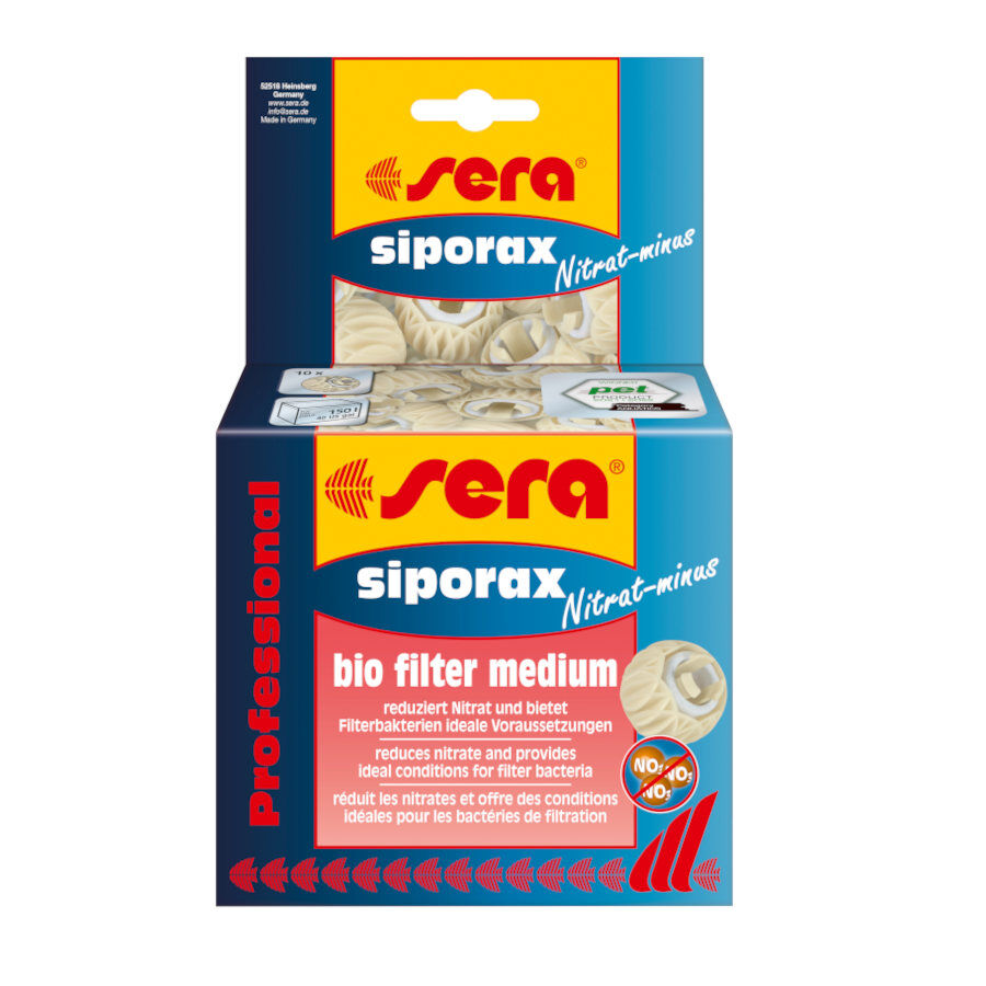 Sera Siporax Nitrat-Minus Meio filtrante biol&oacute;gico profissional para aqu&aacute;rios, , large Imagem n&uacute;mero 1