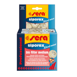 Sera Siporax Nitrat-Minus Meio filtrante biológico profissional para aquários