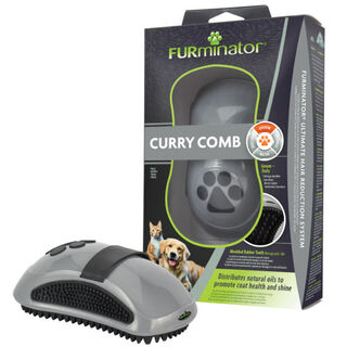 Furminator Curry Comb Escova para animais de estimação