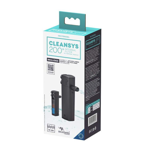 Aquatlantis Cleansys 200+ Filtro interno com 3 fases para aquários, , large image number null