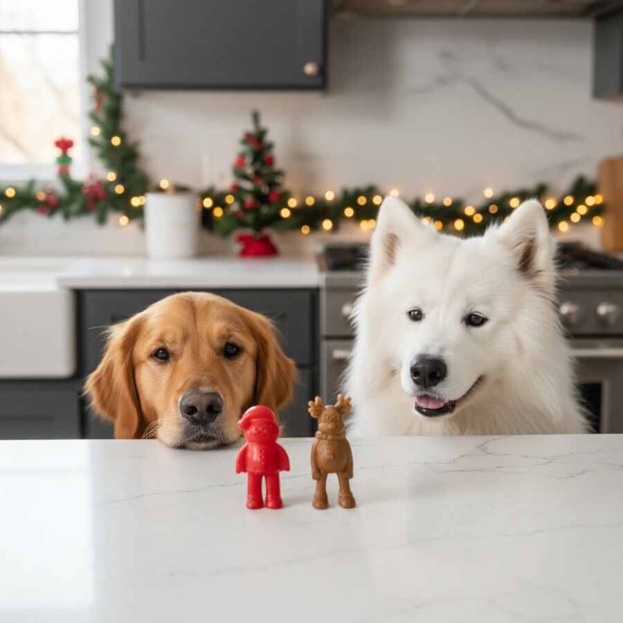 2 uds. Wonder Christmas Biscoitos de Rena & Pai Natal para c&atilde;es, , large Imagem n&uacute;mero 2