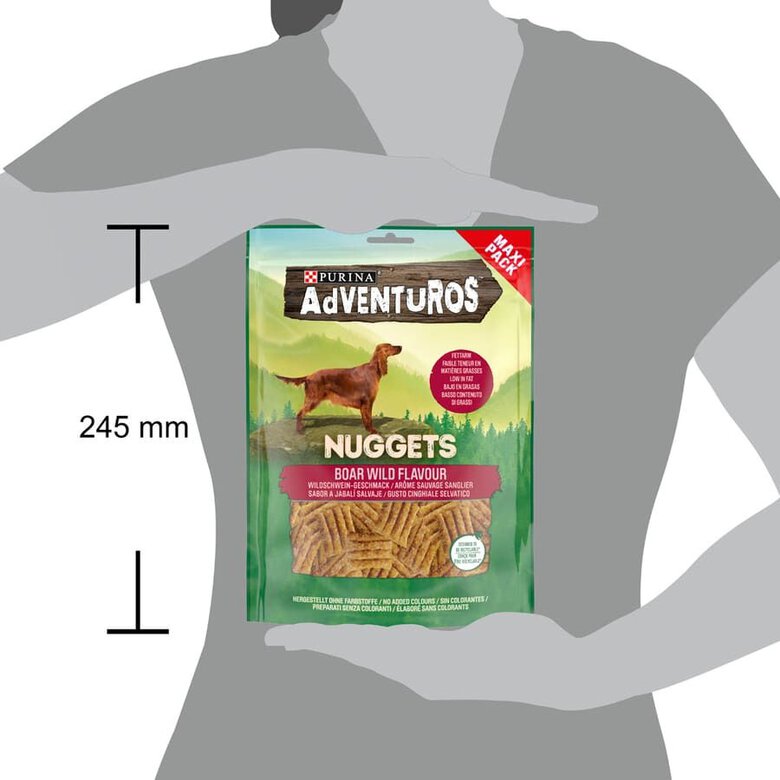 300 g Adventuros Nuggets para cães,  Imagem número 3 300 g Adventuros Nuggets para cães, , large Imagem número 3