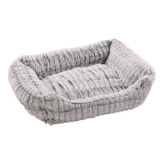 Flamingo Stella Retangular Cinzenta Cama alcofa para cães