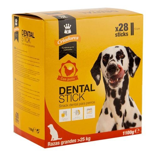 Criadores Dental Stick pollo para perros grandes Imagem n&uacute;mero 1