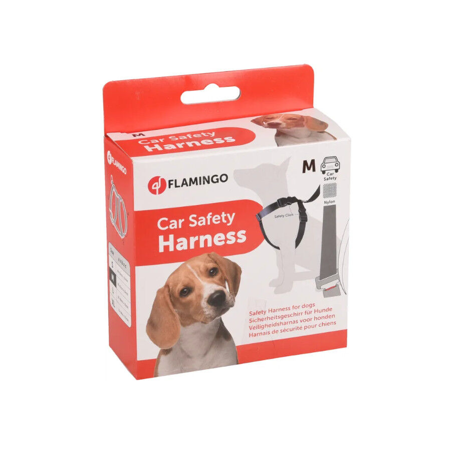 Flamingo arn&eacute;s de seguridad para perros para coche Imagem n&uacute;mero 1
