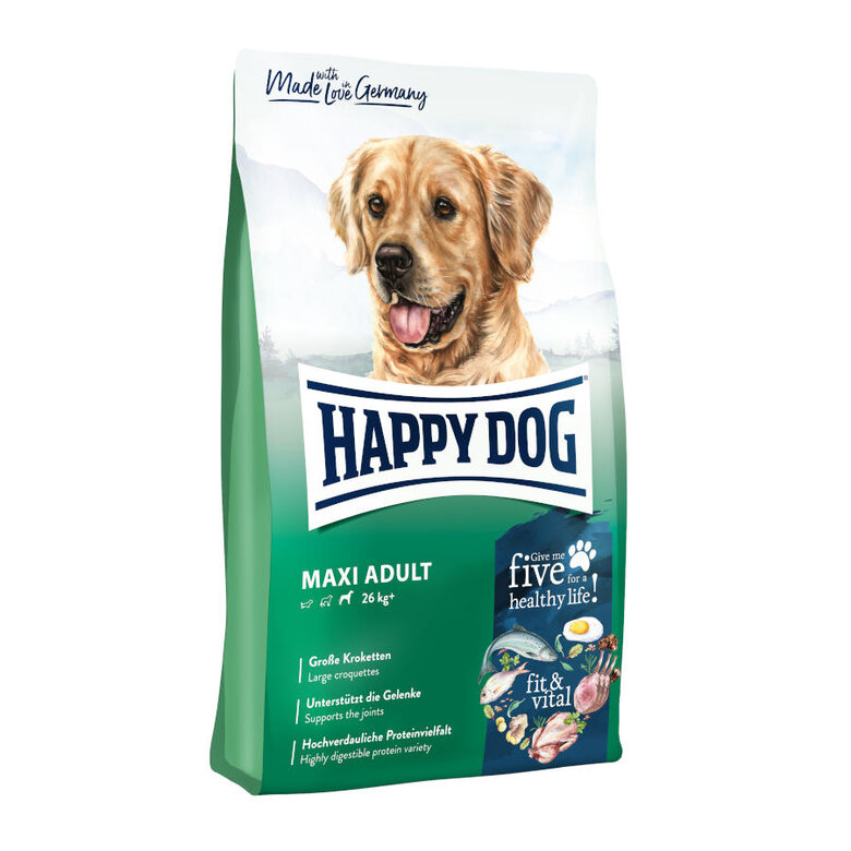 Happy Dog Maxi Adult Fit Vital ração , , large image number null