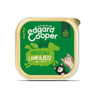 Edgard & Cooper Adult vitela e cordeiro terrina para cães