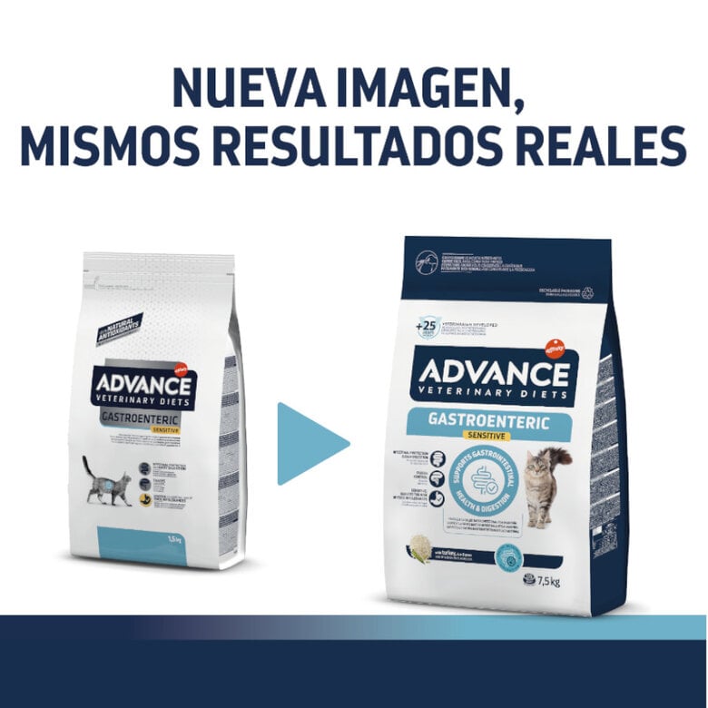 8 kg Advance Veterinary Diets Feline Gastroenteric Sensitive ração para gatos,  Imagem número 2 8 kg Advance Veterinary Diets Feline Gastroenteric Sensitive ração para gatos, , large Imagem número 2