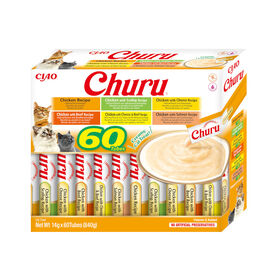Churu Snack L&iacute;quido Variedades de Frango para Gatos