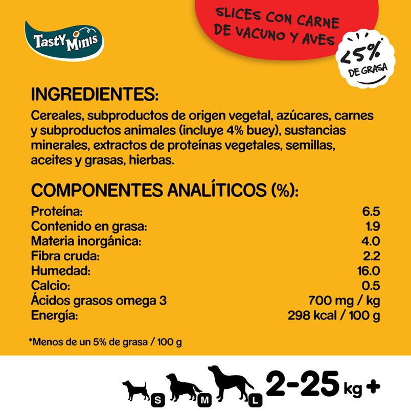 155 g Pedigree Tasty Mini Snacks Sabor Boi e Ave para C&atilde;es, , large Imagem n&uacute;mero 4