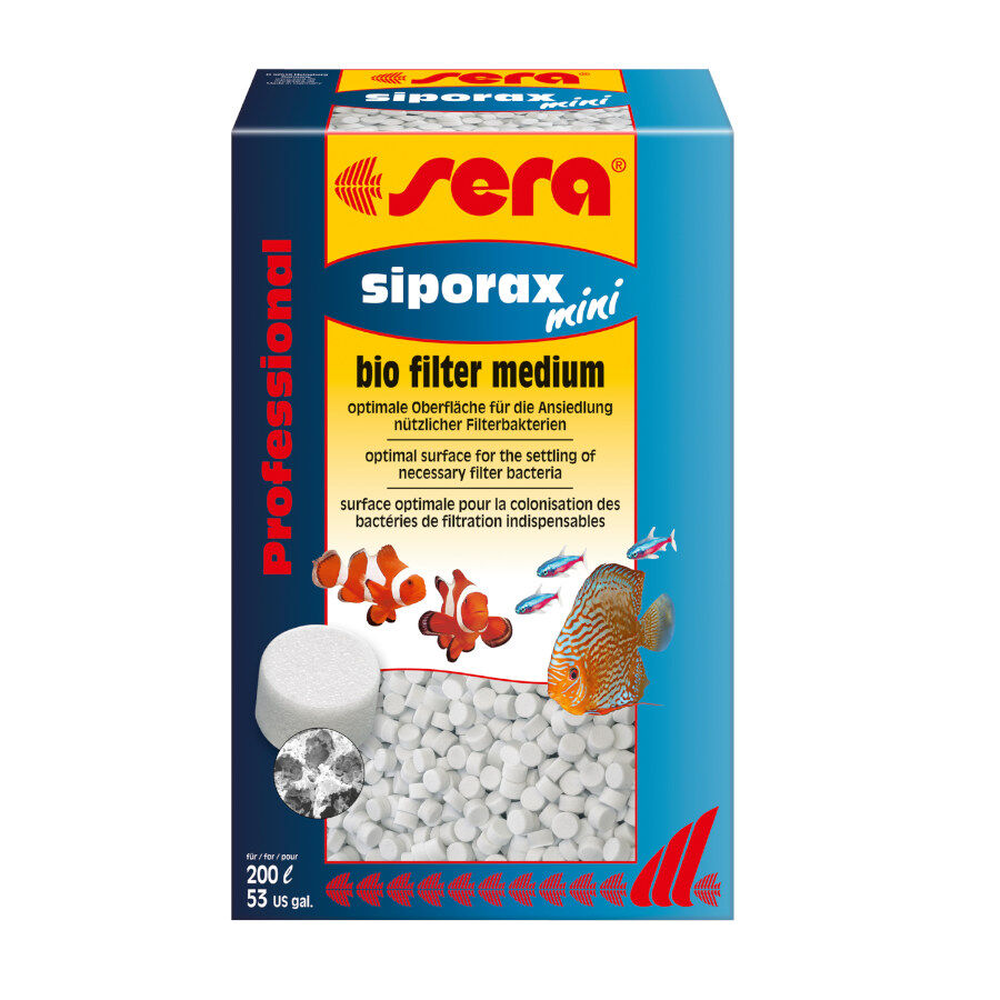 Sera Siporax Mini an&eacute;is de vidro sinterizado profissionais para filtragem de aqu&aacute;rios, , large Imagem n&uacute;mero 1