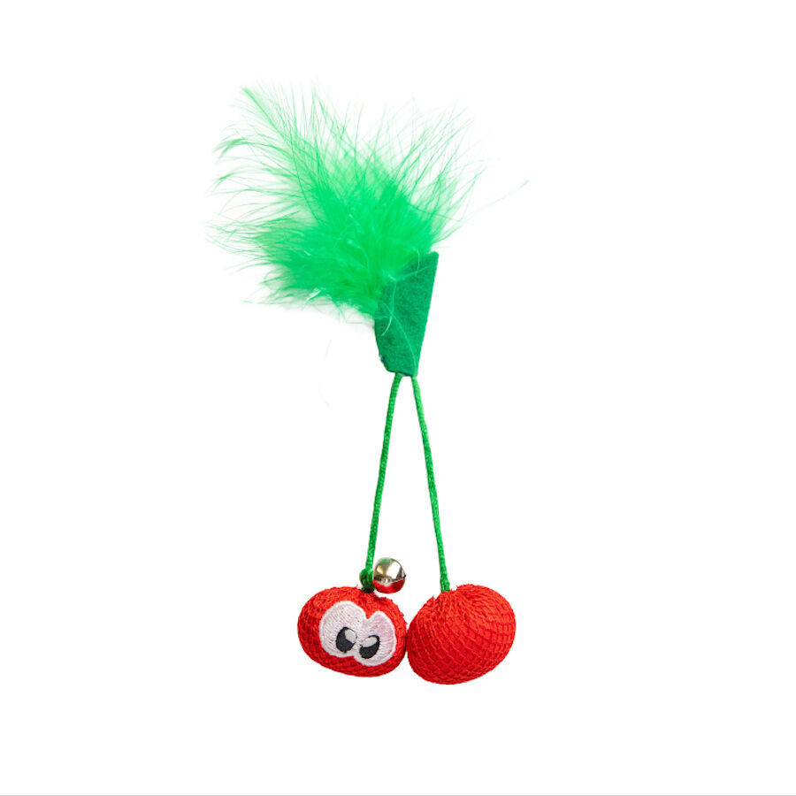 Catstages Dental Cherries Cerejas de Peluche macias para gatos, , large Imagem n&uacute;mero 1