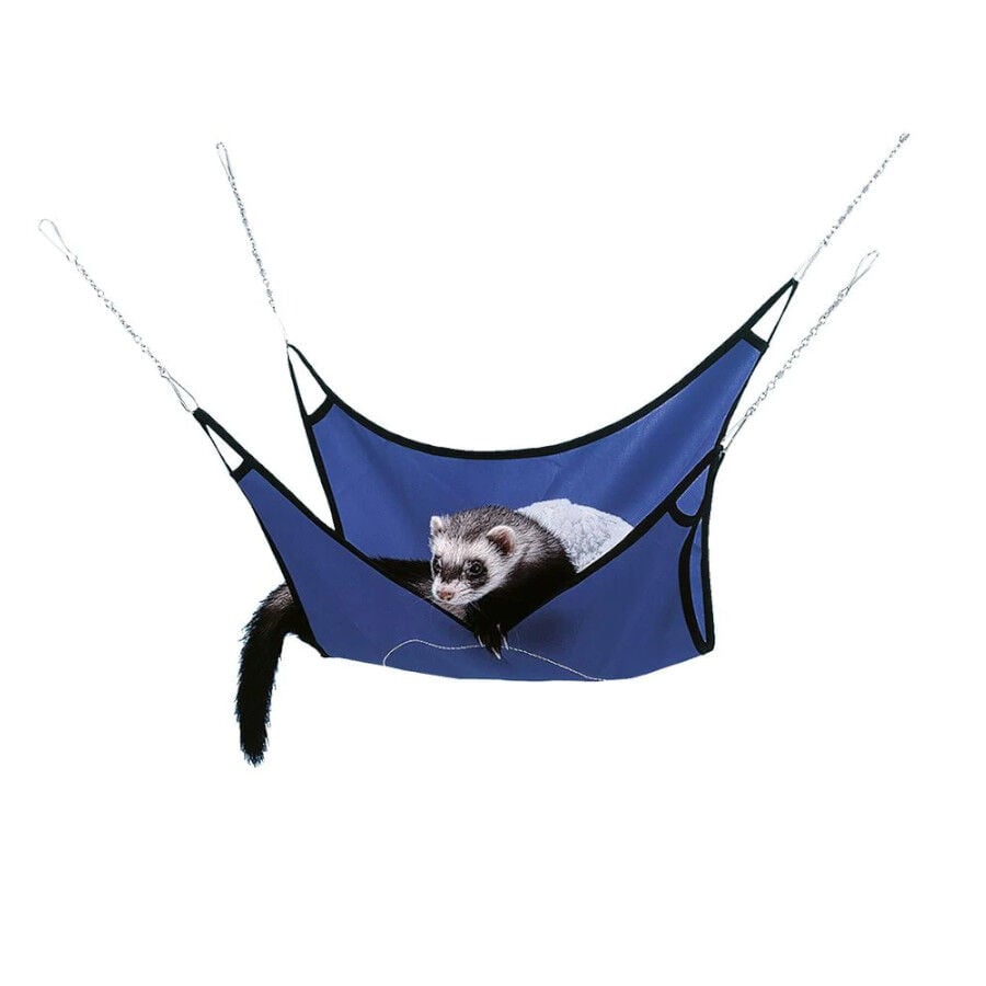 Ferplast hamaca de tela azul para hurones Imagem n&uacute;mero 1