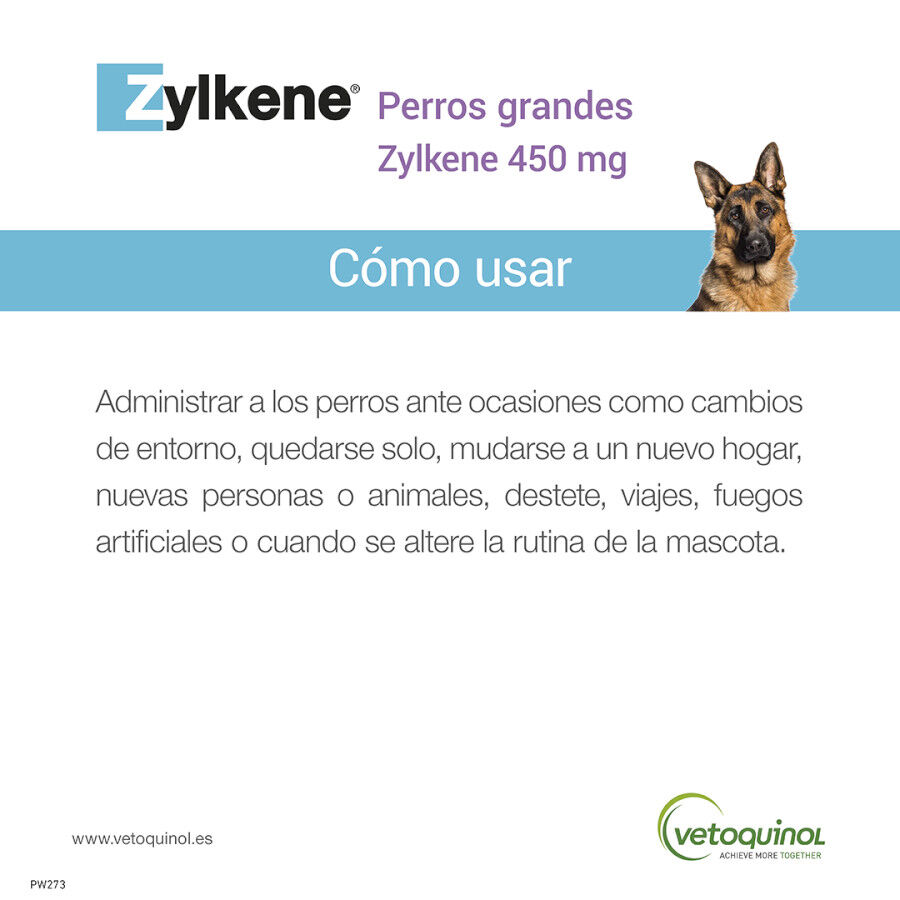 Zylkene Tranquilizante natural em comprimidos para o stress em c&atilde;es e gatos, , large Imagem n&uacute;mero 4