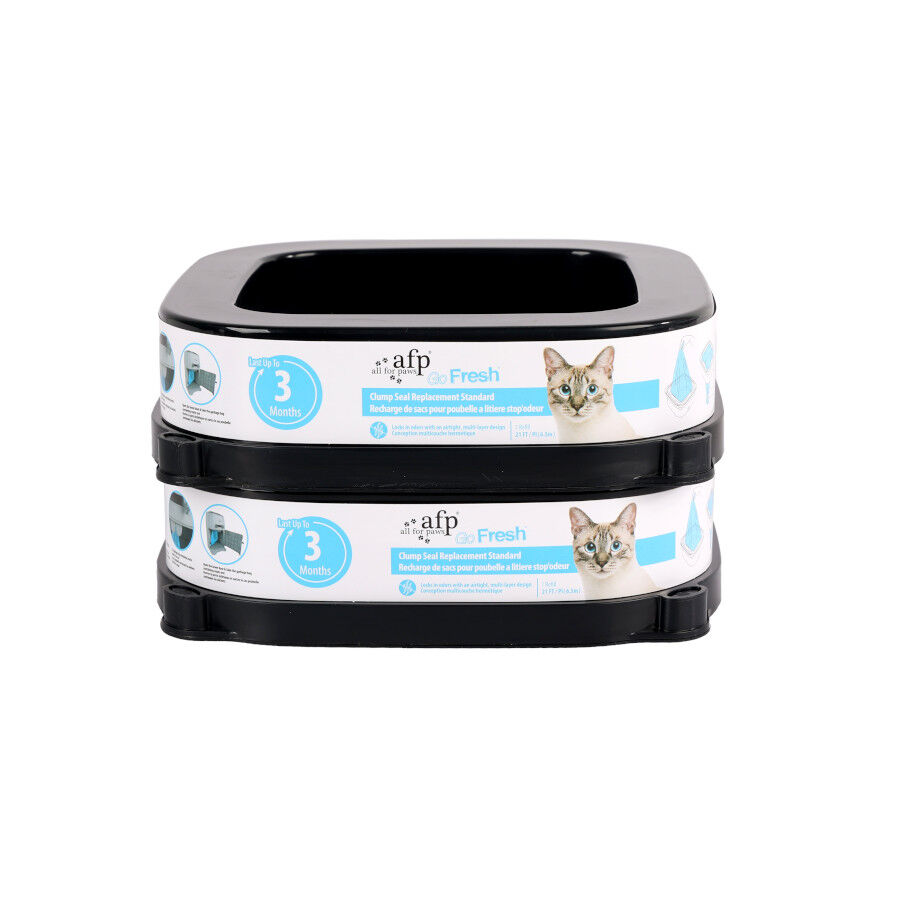 All For Paws Go Fresh Recarga de sacos pretos para gatos, , large Imagem n&uacute;mero 2