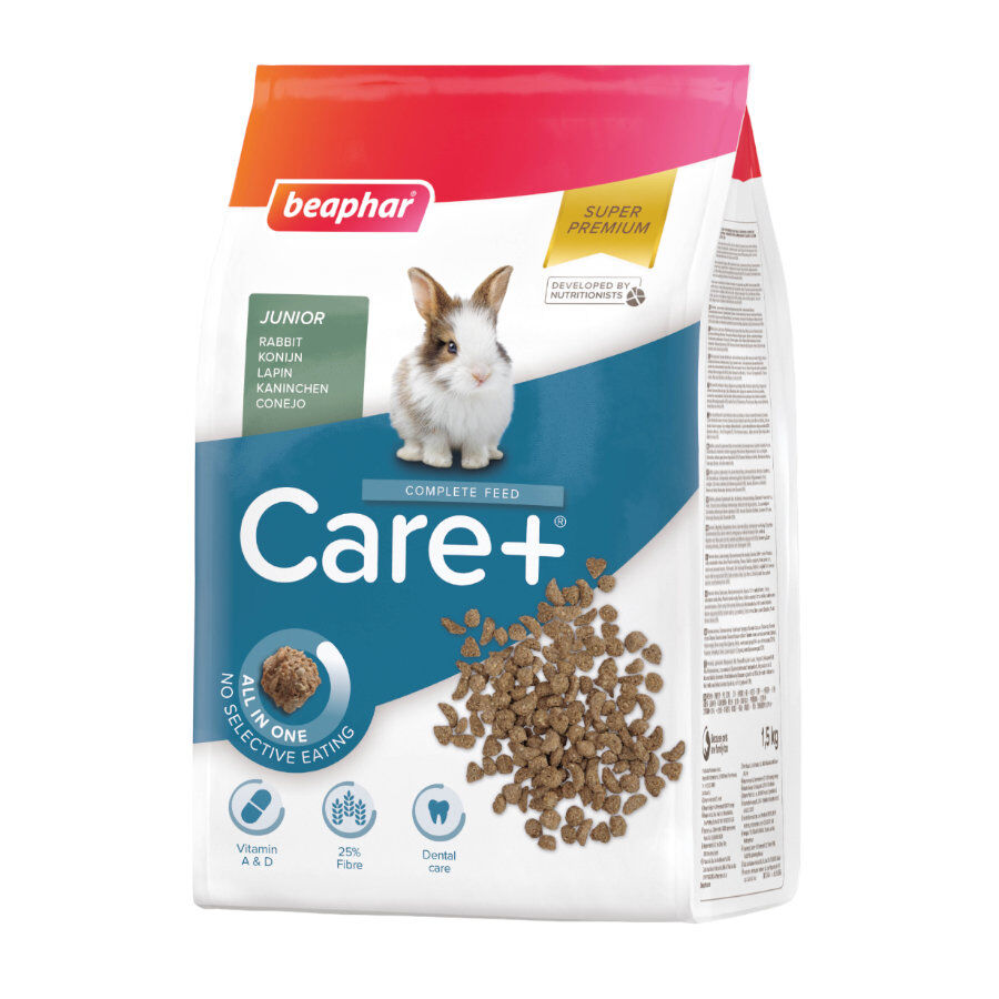 Beaphar Care + ra&ccedil;&atilde;o para coelhos Jr super premium, , large Imagem n&uacute;mero 1