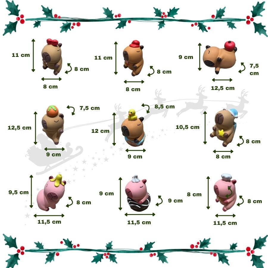 Wonder Christmas Cole&ccedil;&atilde;o capivara Brinquedo para c&atilde;es, , large Imagem n&uacute;mero 4
