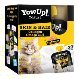 YowUp! Skin & Hair Iogurte de Salmão para gatos