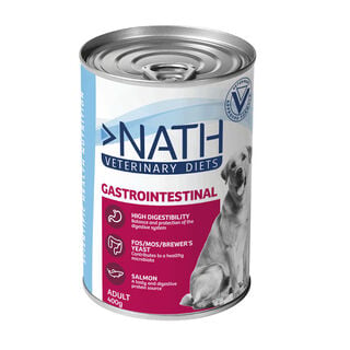 Nath Veterinary Diets Gastrointestinal Salmão lata para cães