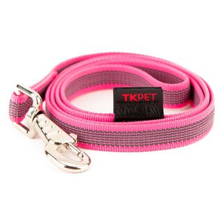 TK-Pet Trela Antiderrapante Rosa para cães