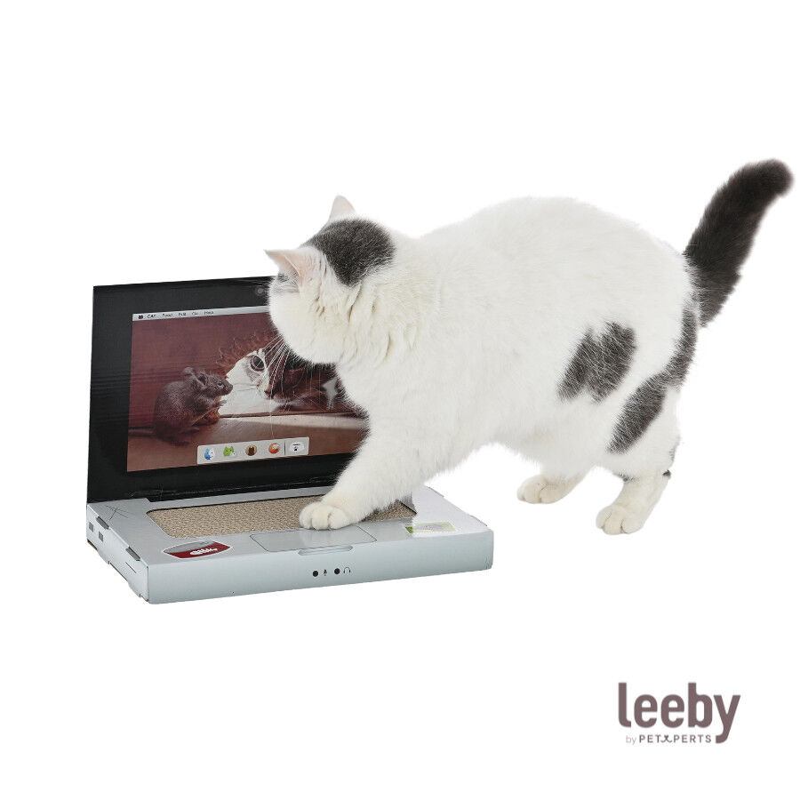 Leeby Lola arranhador de cart&atilde;o em forma de port&aacute;til para gatos, , large Imagem n&uacute;mero 2